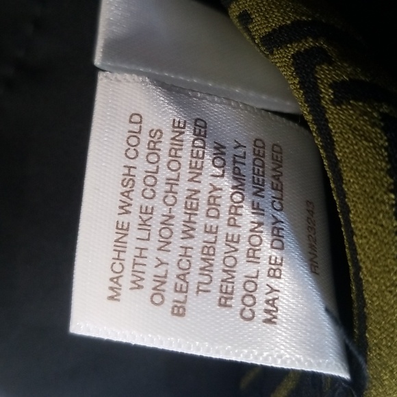 NWT Eva Mendes for New York & Company Size 14 Olive And Black Herringbone Pants - Picture 7 of 8